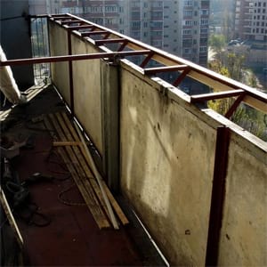 Демонтаж балкона Запорожье